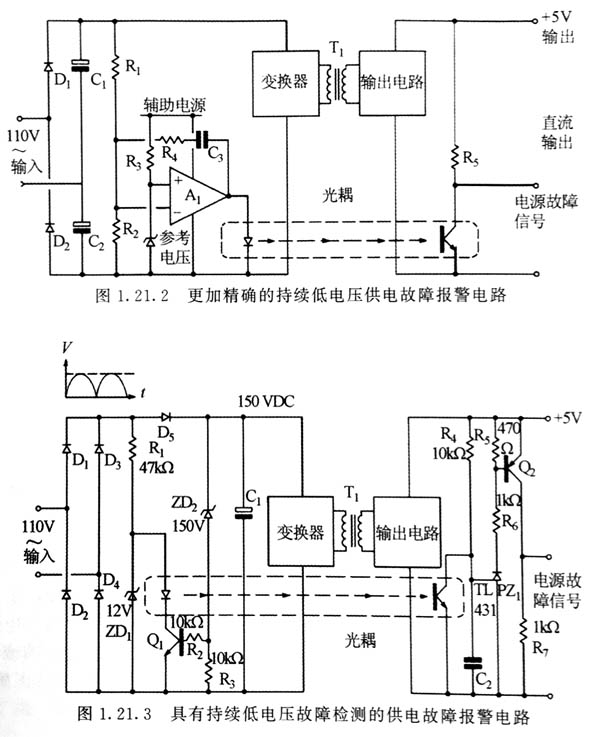 動態(tài)供電故障報警電路